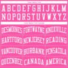 Custom Pink White Round Neck Suit Basketball Jersey