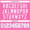 Custom Pink White-Light Blue Authentic Throwback Basketball Jersey