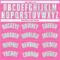 Custom Pink White-Kelly Green Authentic Throwback Basketball Jersey
