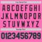 Custom Pink Black-Light Blue Authentic Throwback Basketball Jersey
