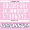 Custom Light Pink White-Light Blue Authentic Throwback Basketball Jersey