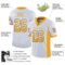 pittsburgh_0034-1 Custom White Gold-Black Drift Fashion Football Jersey
