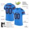 powder_blue_0001-1 Custom Powder Blue Navy-Red Mesh Authentic Football Jersey