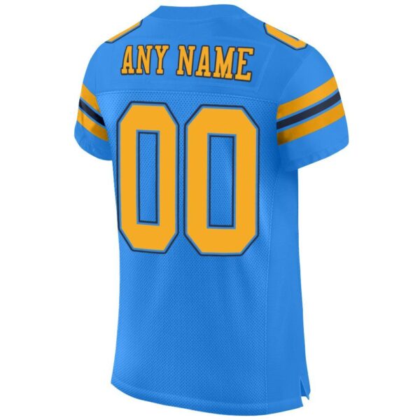 powder_blue_0004-3 Custom Powder Blue Gold-Navy Mesh Authentic Football Jersey