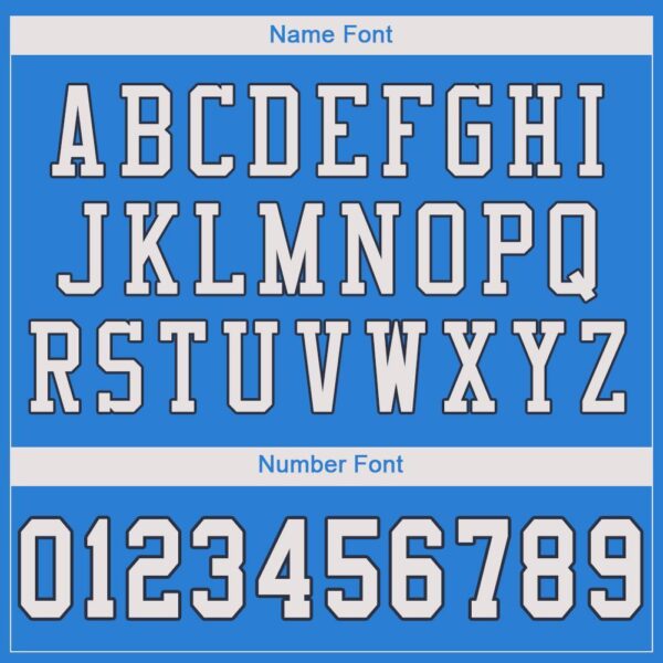 powder_blue_0012-4 Custom Powder Blue White-Navy Mesh Authentic Football Jersey