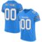 powder_blue_0012 Custom Powder Blue White-Navy Mesh Authentic Football Jersey