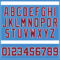 Custom Powder Blue Crimson-White Authentic Baseball Jersey