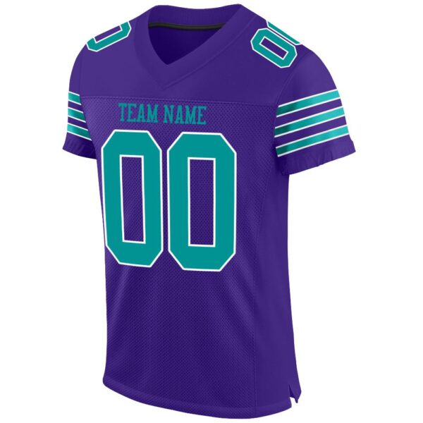 purple_0009-2_bf9d0527-4a1e-4f2b-8a9d-a9ea801f5d0f Custom Purple Aqua-White Mesh Authentic Football Jersey