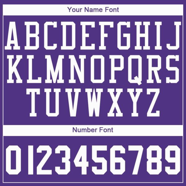 Custom Purple White Round Neck Basketball Jersey