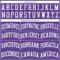 Custom Purple White Round Neck Suit Basketball Jersey