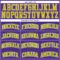 Custom Purple Gold-Kelly Green Authentic Throwback Basketball Jersey