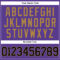 Custom Purple Black Pinstripe Black-Old Gold Authentic Basketball Jersey