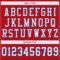 Custom Red White-Royal Mesh Authentic Football Jersey