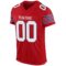 red_0016-2 Custom Red White-Royal Mesh Authentic Football Jersey