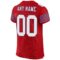red_0016-3 Custom Red White-Royal Mesh Authentic Football Jersey