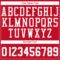 Custom Red White Round Neck Basketball Jersey