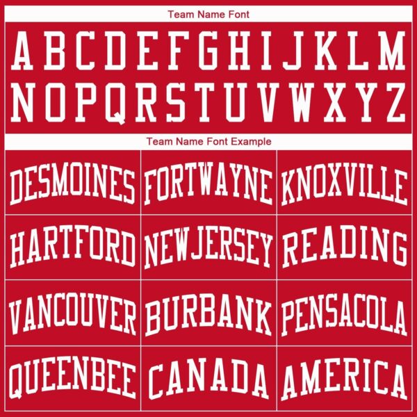 Custom Red White Round Neck Basketball Jersey