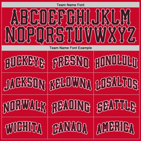 Custom Red Black-White Authentic Throwback Basketball Jersey