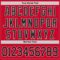 Custom Red Black-White Authentic Throwback Basketball Jersey