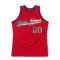 Custom Red Vintage USA Flag-Black Authentic Throwback Basketball Jersey