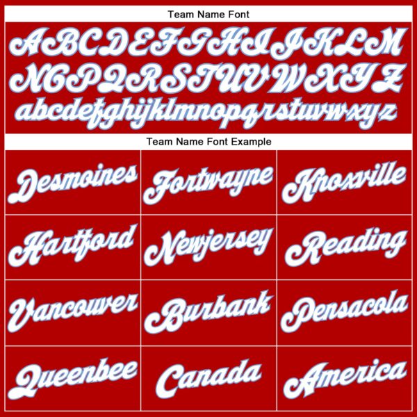 Custom Red White Pinstripe White-Light Blue Authentic Basketball Jersey