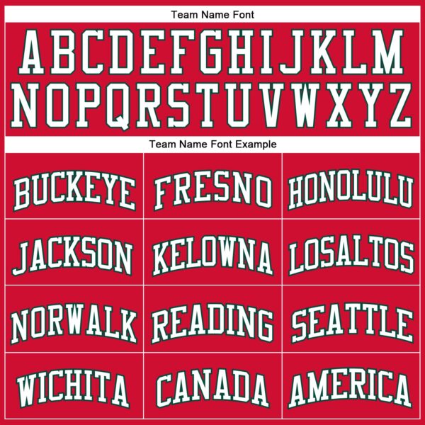 Custom Red White-Green Authentic Throwback Basketball Jersey