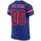 royal_0002-3 Custom Royal Red-White Mesh Authentic Football Jersey