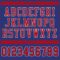 royal_0002-4 Custom Royal Red-White Mesh Authentic Football Jersey