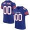 royal_0004 Custom Royal White-Red Mesh Authentic Football Jersey