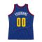 Custom Royal Gold-Maroon Authentic Throwback Basketball Jersey