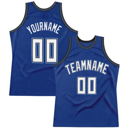royal_0107 Custom Royal White-Light Blue Authentic Throwback Basketball Jersey
