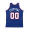 Custom Royal White-Red Authentic Throwback Basketball Jersey