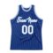 Custom Royal White-Light Blue Authentic Throwback Basketball Jersey
