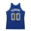 Custom Royal Camo-Light Blue Authentic Throwback Basketball Jersey