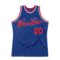 Custom Royal Red-White Authentic Throwback Basketball Jersey