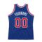 Custom Royal Red-White Authentic Throwback Basketball Jersey