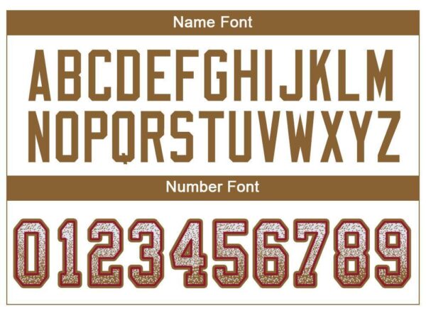 Custom White Old Gold-Red Drift Fashion Football Jersey