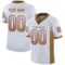 san_fr_0045 Custom White Old Gold-Red Drift Fashion Football Jersey