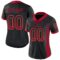 san_fr_0048 Custom Black Red-Old Gold Drift Fashion Football Jersey