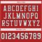 Custom Scarlet White-Black Mesh Authentic Football Jersey