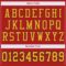 scarlet_0014-4 Custom Scarlet Gold-Black Mesh Authentic Football Jersey