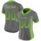 seattle_0050 Custom Gray Neon Green-Navy Drift Fashion Football Jersey