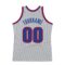 Custom Gray Royal-Red Authentic Throwback Basketball Jersey