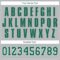 Custom Gray Kelly Green-White Authentic Throwback Basketball Jersey
