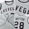 Custom Gray Kelly Green-White Authentic Throwback Basketball Jersey