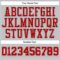 Custom Gray Black Pinstripe Red-White Authentic Basketball Jersey