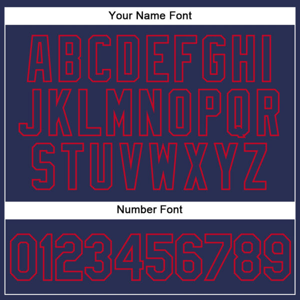 Custom White Navy-Red Authentic Split Fashion Basketball Jersey