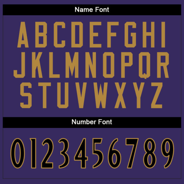 Custom Purple Black-White Split Fashion Football Jersey