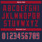 split_0218-3 Custom Navy Red-White Split Fashion Football Jersey
