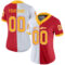 split_0221-1 Custom Scarlet Gold-White Split Fashion Football Jersey